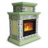 Готовый камин КимрПечь Билибин двухъярусный художественный центральный с топкой Астов К7454